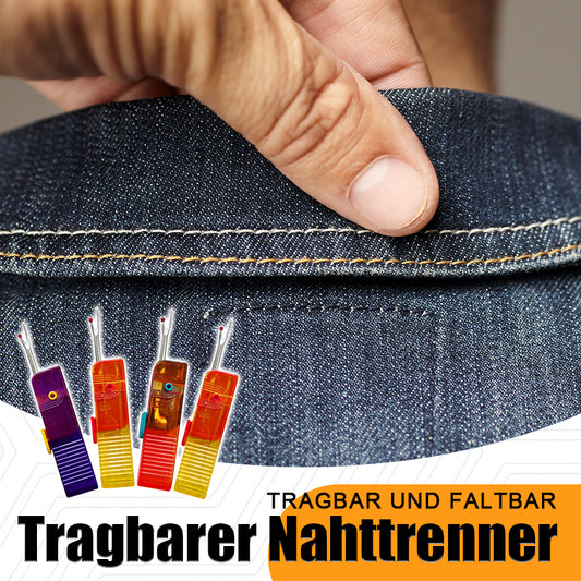 Zusammenklappbarer tragbarer Nahttrenner