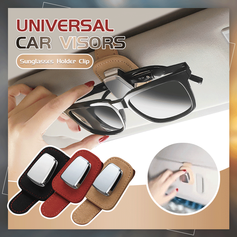Universal Auto Visier Sonnenbrillenhalter Clip👓