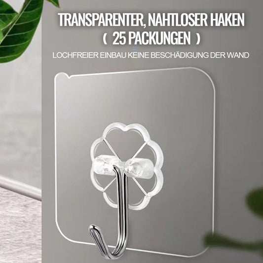 Transparenter, nahtloser Haken（25 Packungen）