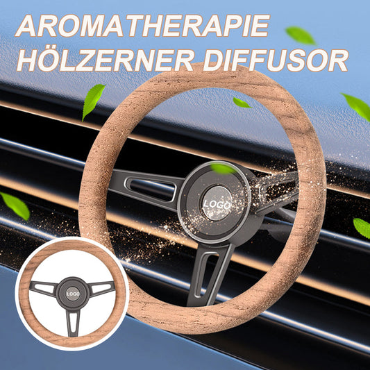 Retro-Walnuss-Auto-Aromatherapie