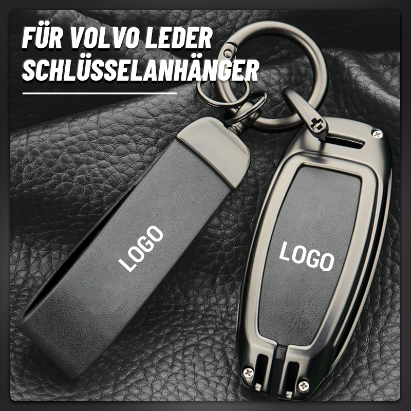 Für Volvo Leder-Schlüsselanhänger