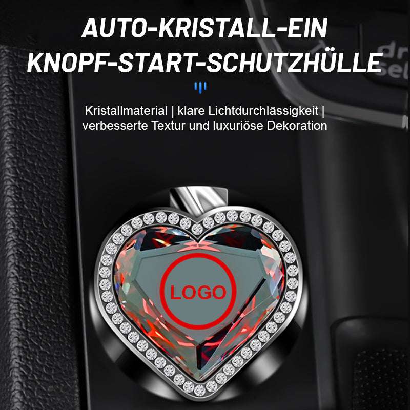 Auto-Kristall-Ein-Knopf-Start-Schutzhülle