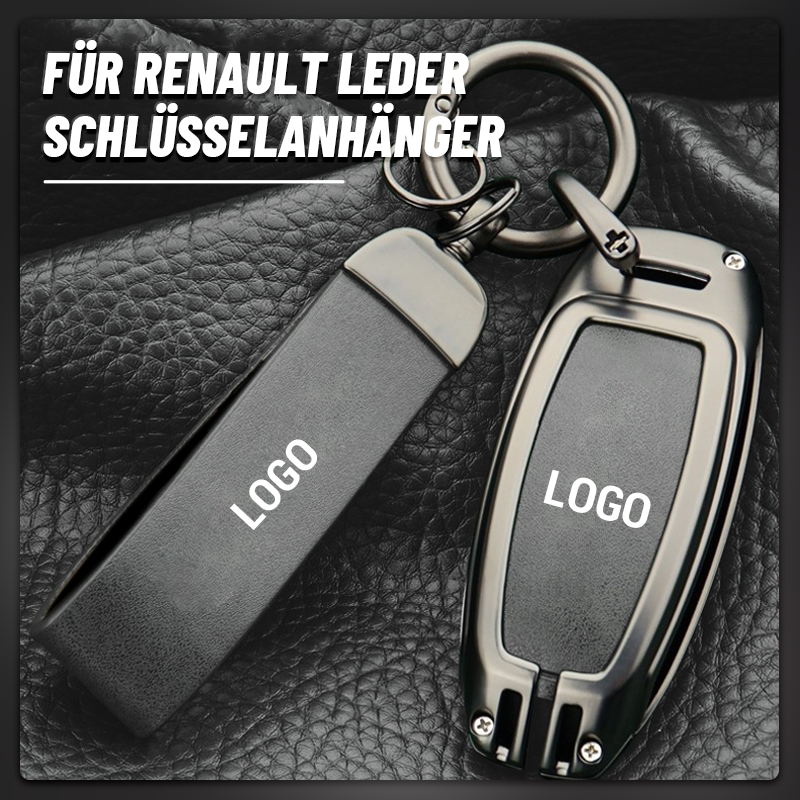 Für Renault Leder-Schlüsselanhänger