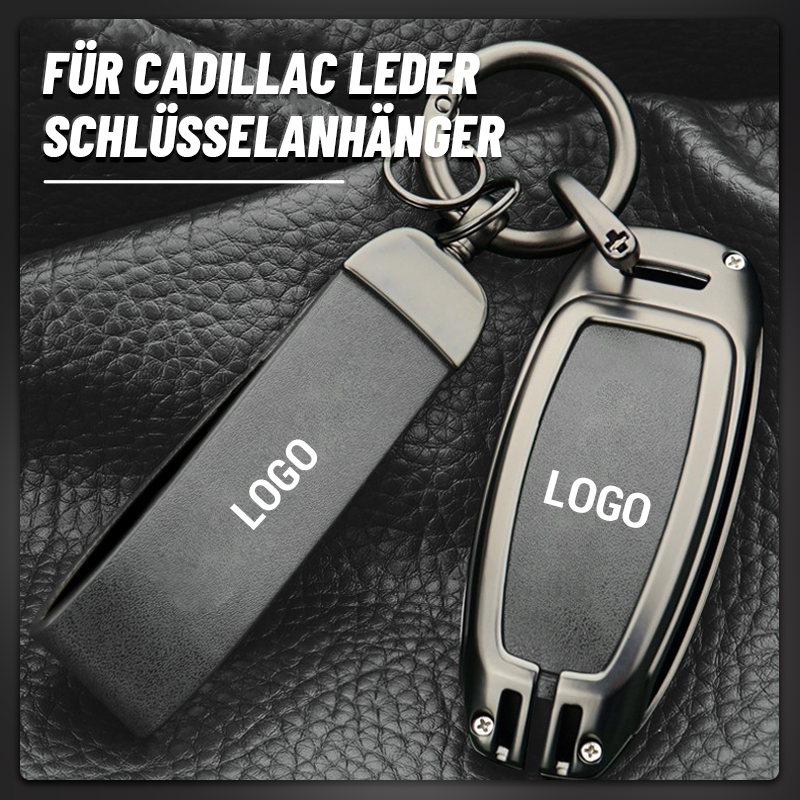 Für Cadillac Leder-Schlüsselanhänger