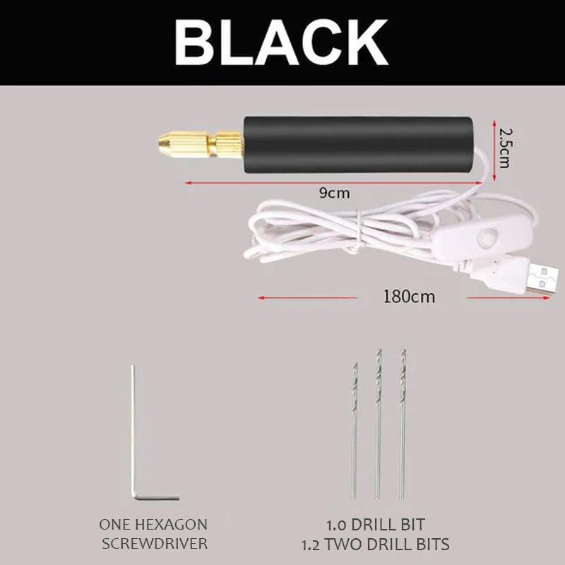 Mini Micro Elektro Aluminium Handbohrmaschine