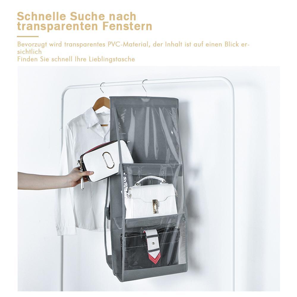 6-Taschen faltbare hängende Handtasche Organizer