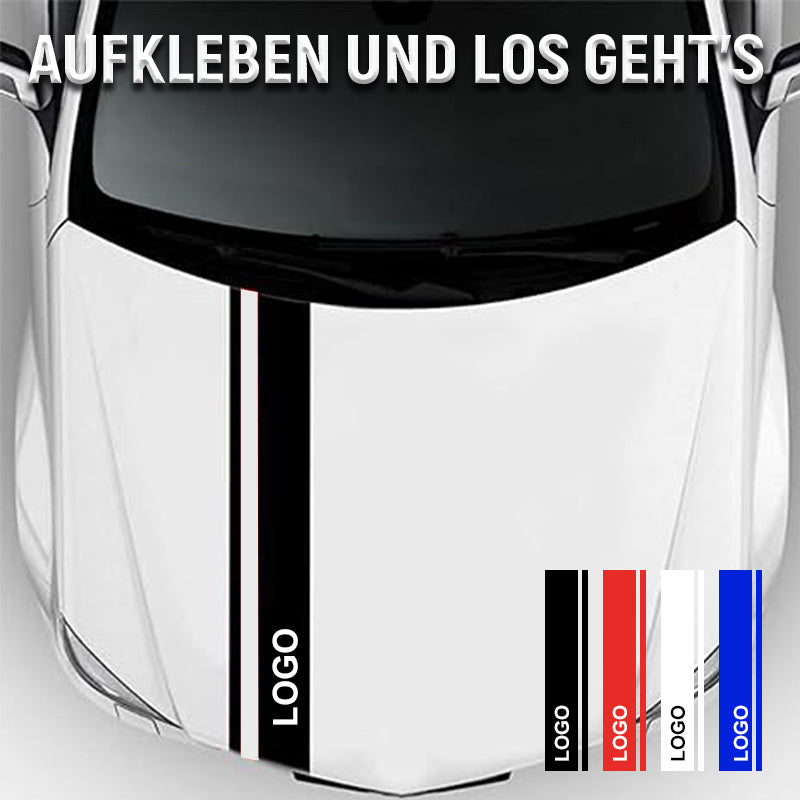Autoaufkleber zur Dekoration der Motorhaube（2er-Pack）