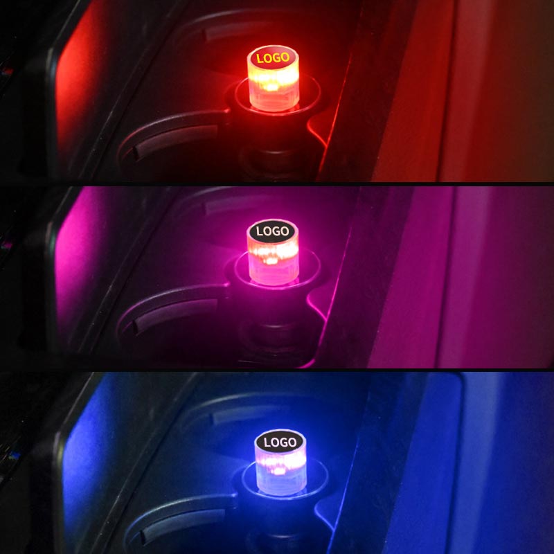 Mini-USB-LED-Auto-Innenraum-Atmosphäre-Dekorationslicht(5 Stück)